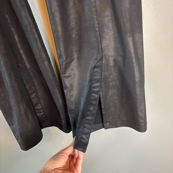 Athleta Large Petite Delancey Gleam Straight Leg Pant Black - Picture 4 of 7